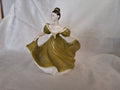 Lady in green dress